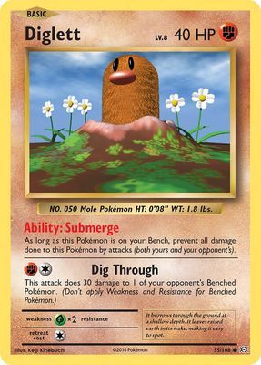 Digglet -  XY Evolutions 55/102