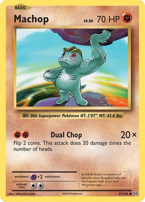 Machop - XY Evolutions 57/108
