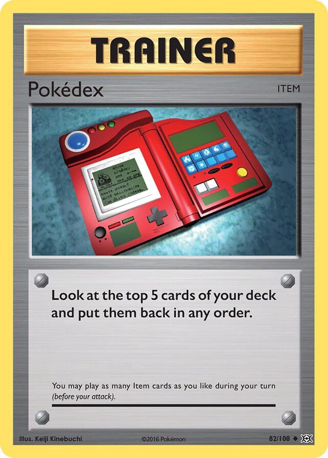 Trainer Pokedex - XY Evolutions 82/108