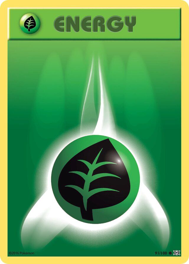 Energy Grass- XY Evolutions 91/108