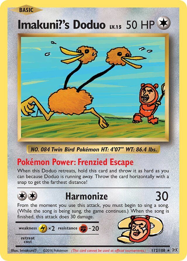 Imakuni?&#39;s Doduo - XY Evolutions 112/108