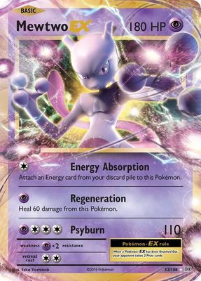 Mewtwo EX -  XY Evolutions 52/108