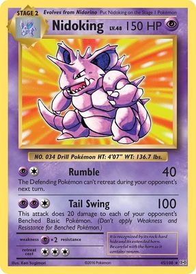 Nidoking - XY Evolutions 45/108