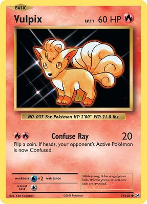 Vulpix - XY Evolutions 14/108