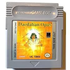 GAMEBOY - DAEDALIAN OPUS, Fini: JEU SEULEMENT (AVEC USURE)