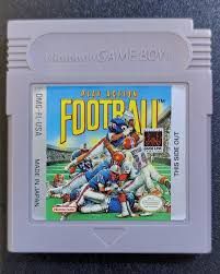 GAME BOY - FOOTBALL PLAY ACTION