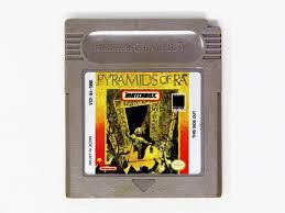 GAMEBOY - PYRAMIDS OF RA, Fini: JEU SEULEMENT (AVEC USURE)