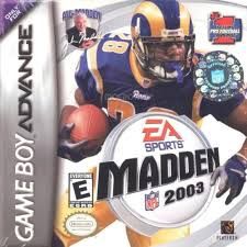 GAMEBOY ADVANCE - MADDEN 2003