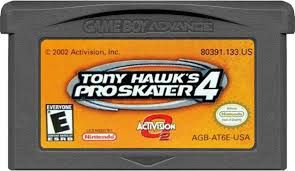 GAME BOY ADVANCE - TONY HAWK'S PRO SKATER 4