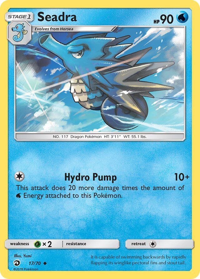 Seadra - Sun &amp; Moon Dragon majesty 17/70, Fini: Unlimited