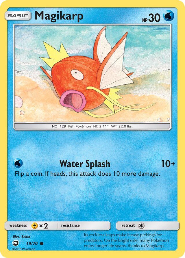 Magikarp - Sun &amp; Moon Dragon majesty 19/70, Fini: Unlimited