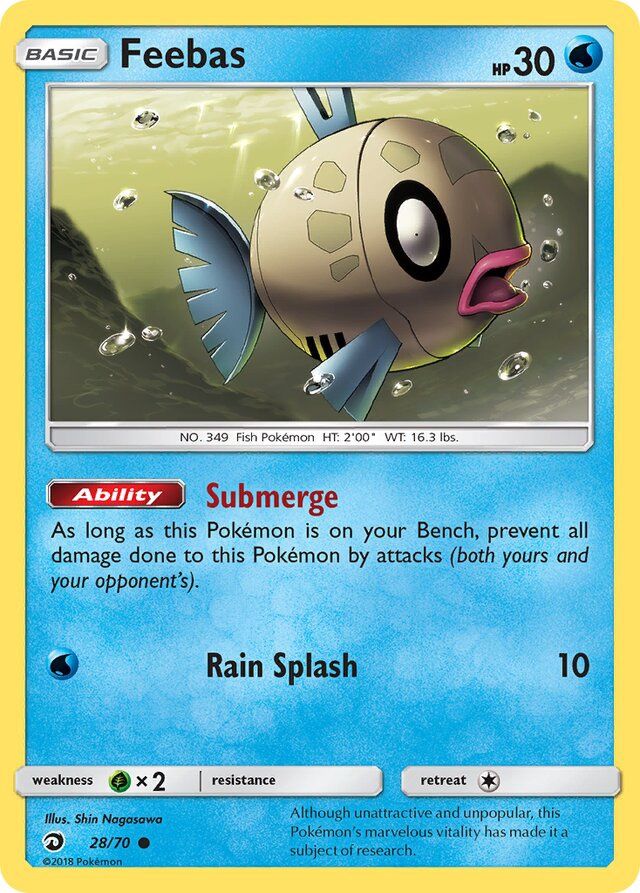 Feebas - Sun &amp; Moon Dragon majesty 28/70, Fini: Unlimited