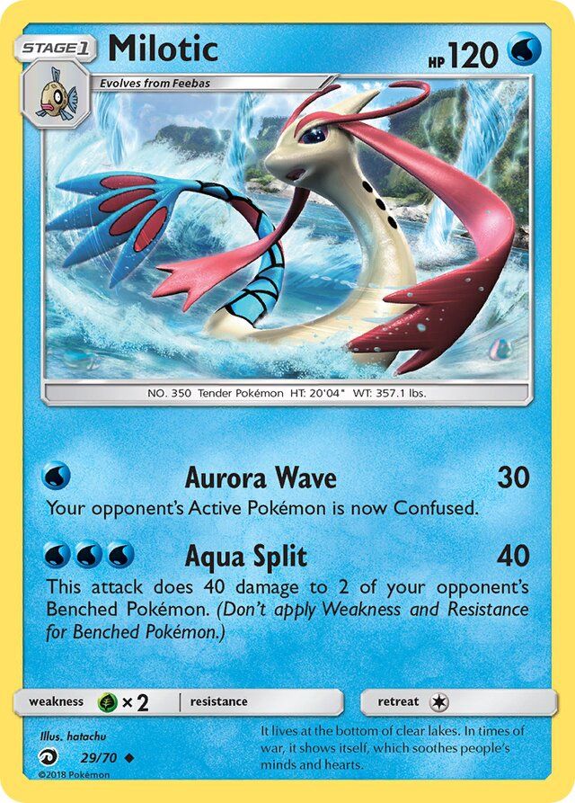 Milotic - Sun &amp; Moon Dragon majesty 29/70, Fini: Unlimited