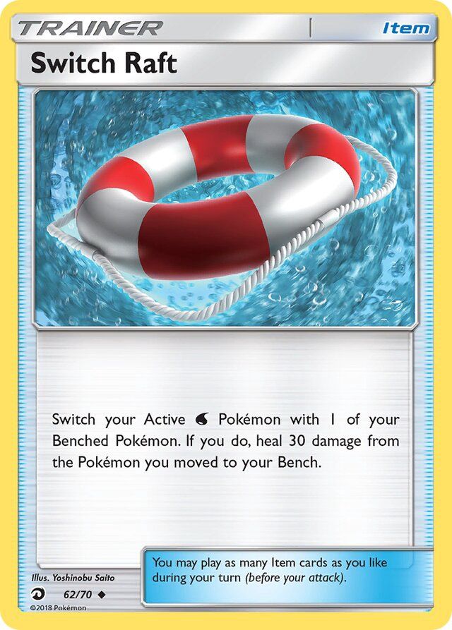 Trainer Switch raft - Sun &amp; Moon Dragon majesty 62/70, Fini: Unlimited