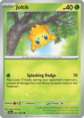 Joltik - Scarlet &amp; Violet Shrouded fable 001/064