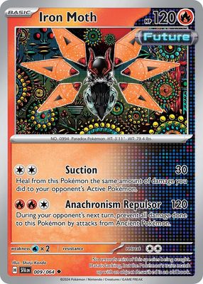 Iron moth - Scarlet &amp; Violet Shrouded fable 009/064