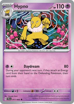 Hypno - Scarlet &amp; Violet Shrouded fable 017/064