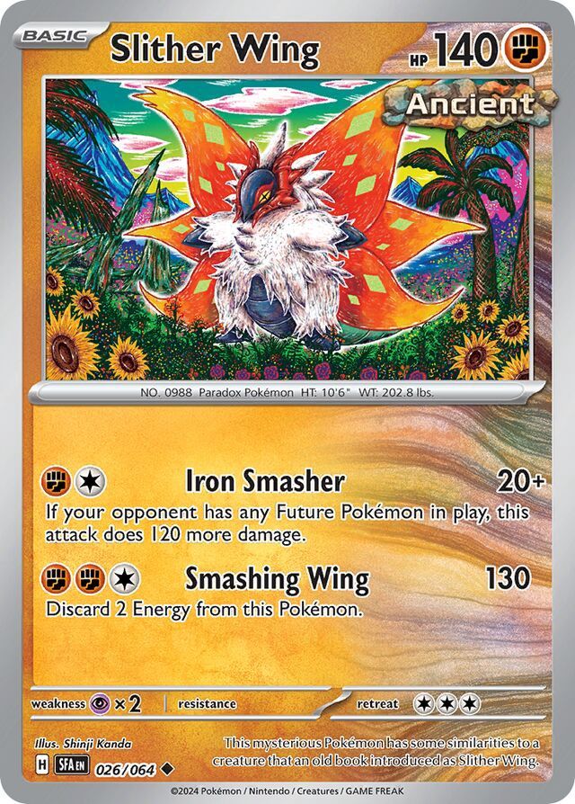 Slither wing - Scarlet &amp; Violet Shrouded fable 026/064, Fini: Unlimited