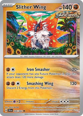 Slither wing - Scarlet &amp; Violet Shrouded fable 026/064