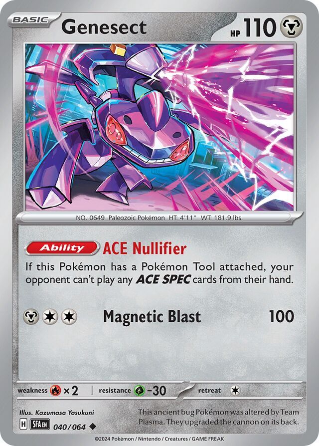Genesect - Scarlet &amp; Violet Shrouded fable 040/064, Fini: Unlimited