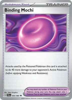 Trainer Binding mochi - Scarlet &amp; Violet Shrouded fable 055/064