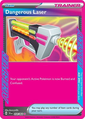 Trainer Dangerous laser - Scarlet &amp; Violet Shrouded fable 058/064