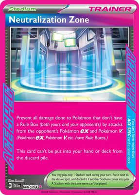 Trainer Neutralization zone - Scarlet &amp; Violet Shrouded fable 060/064