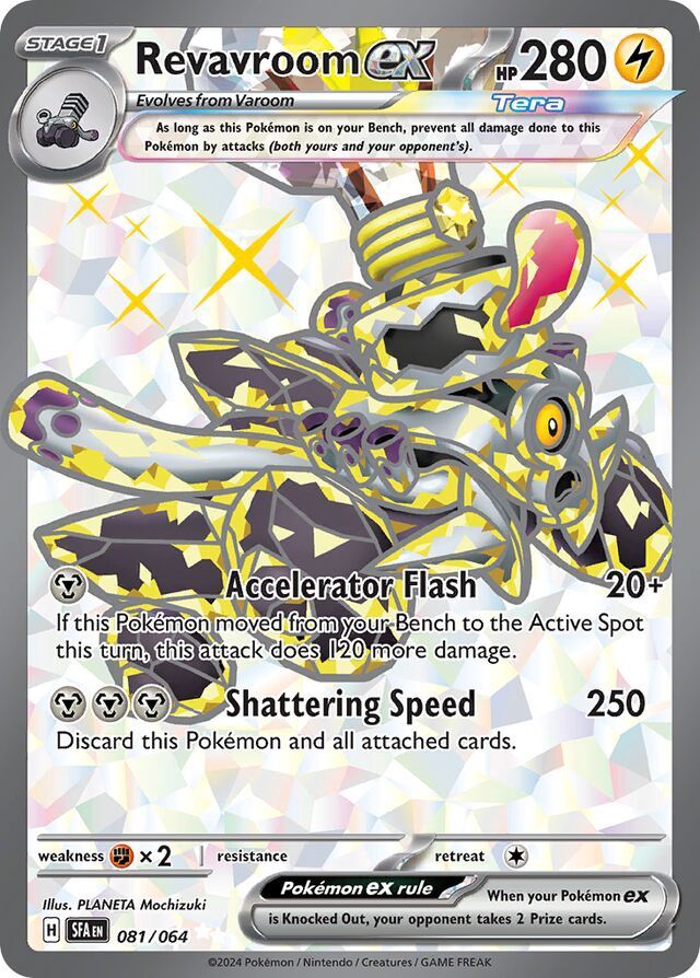 Revavroom EX - Scarlet &amp; Violet Shrouded fable 081/064, Fini: Holofoil