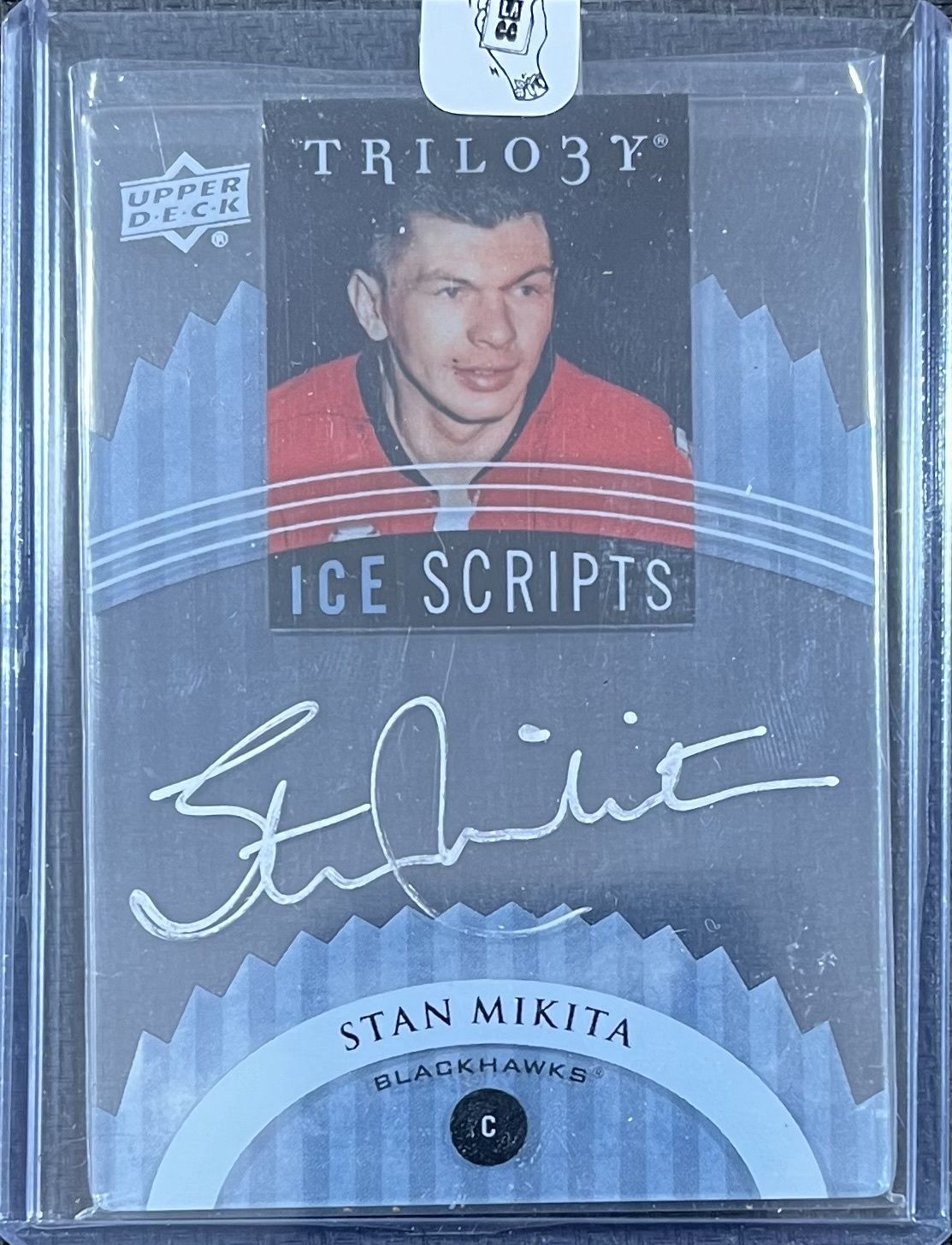 Stan Mikita - Upper Deck Triklogy 2014-15 Ice scripts IS-SM