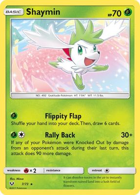 Shaymin - Sun &amp; Moon Shining legends 7/73