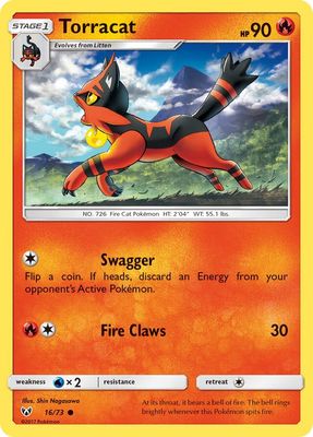 Torracat - Sun &amp; Moon Shining legends 16/73