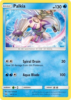 Palkia - Sun &amp; Moon Shining legends 24/73