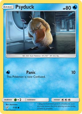 Psyduck - Sun &amp; Moon Detective Pikachu 7/18