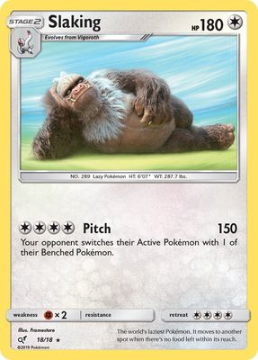 Slacking - Sun &amp; Moon Detective Pikachu 18/18