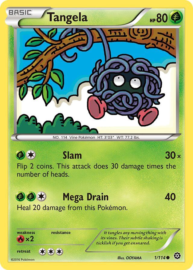 Tangela - XY Steam siege 1/114, Fini: Unlimited