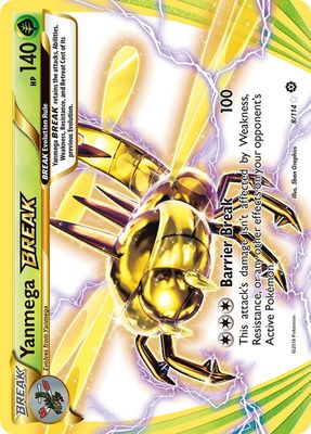 Yanmega Break - XY Steam siege 8/114