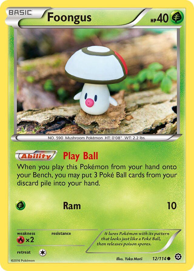 Foongus - XY Steam siege 12/114, Fini: Unlimited