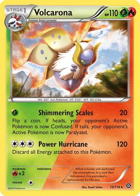 Volcarona - XY Steam siege 15/114