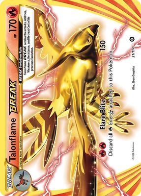 Talonflame Break - XY Steam siege 21/114