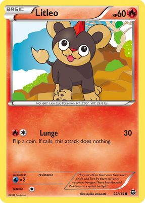 Litleo - XY Steam siege 22/114