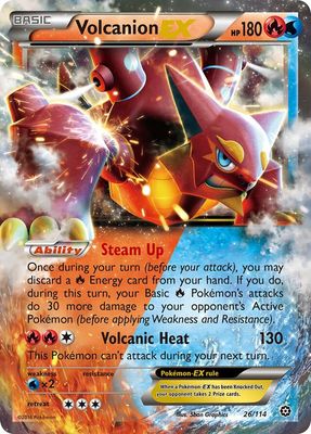 Volcanion - XY Steam siege 26/114
