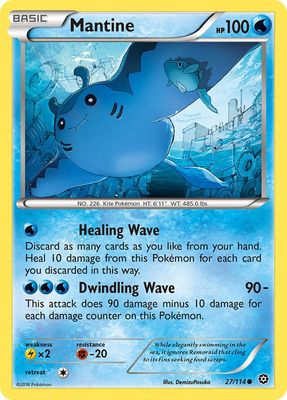 Mantine - XY Steam siege 27/114