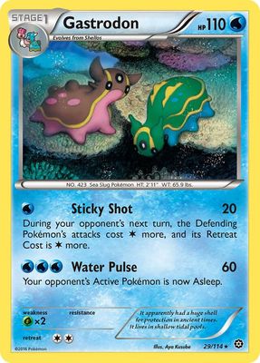 Gastrodon - XY Steam siege 29/114