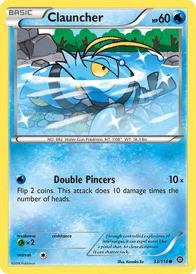 Clauncher - XY Steam siege 33/114