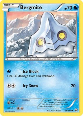 Bergmite - XY Steam siege 36/114