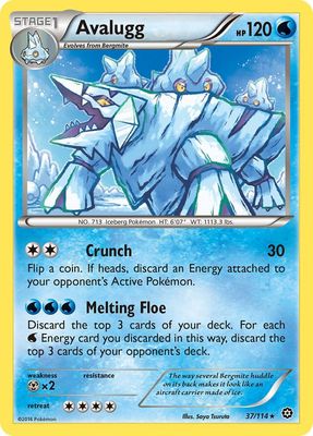 Avalugg - XY Steam siege 37/114