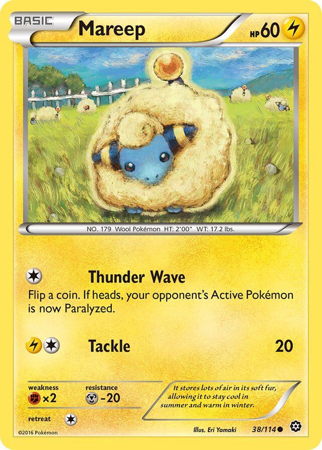 Mareep - XY Steam siege 38/114, Fini: Unlimited