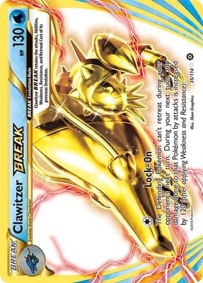 Clawitzer Break - XY Steam siege 35/114