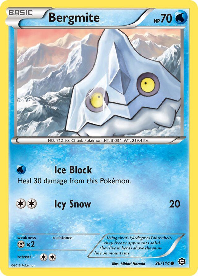 Bergmite - XY Steam siege 36/114, Fini: Unlimited