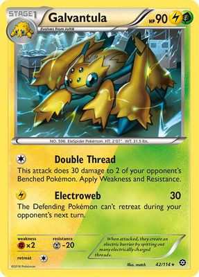 Galvantula - XY Steam siege 42/114